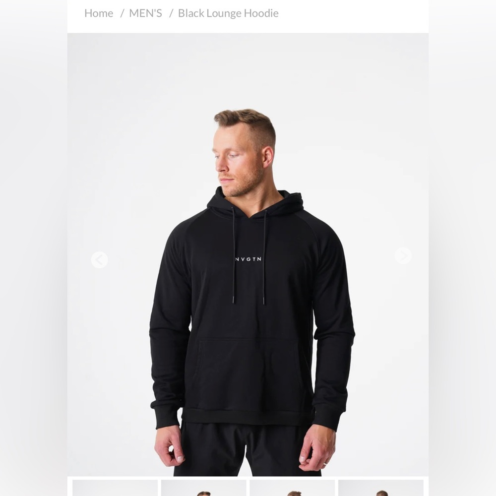 NVGTN black hoodie size Medium